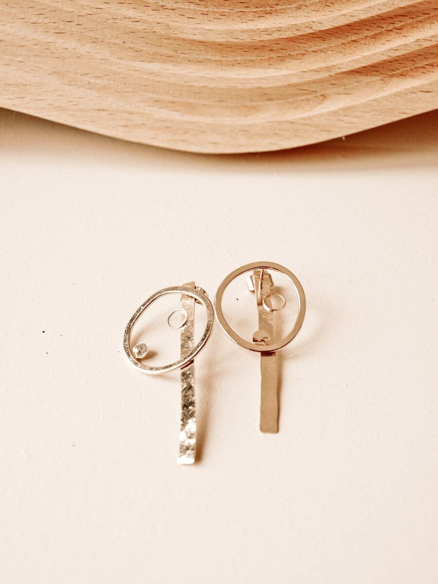 Boucles d'oreilles Encerclé