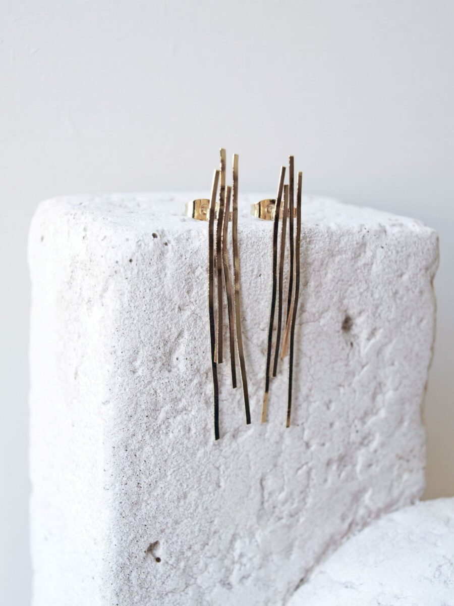 Boucles d'oreilles Segment