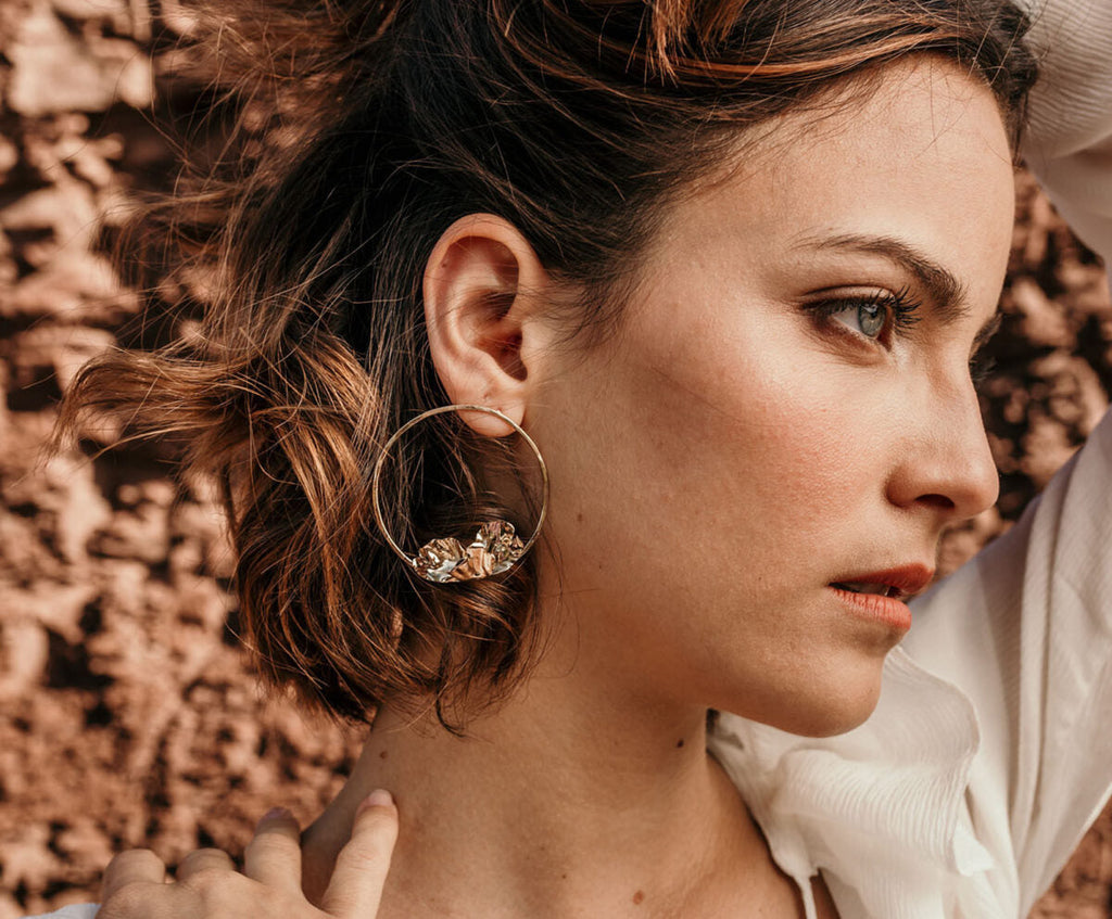Maxi boucles d'oreilles Noémie