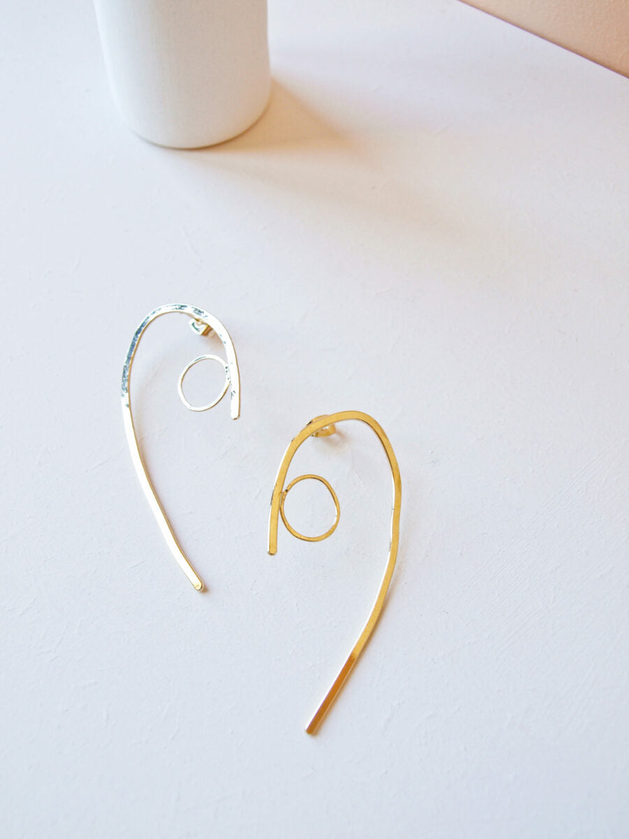 Maxi boucles d'oreilles Lunar
