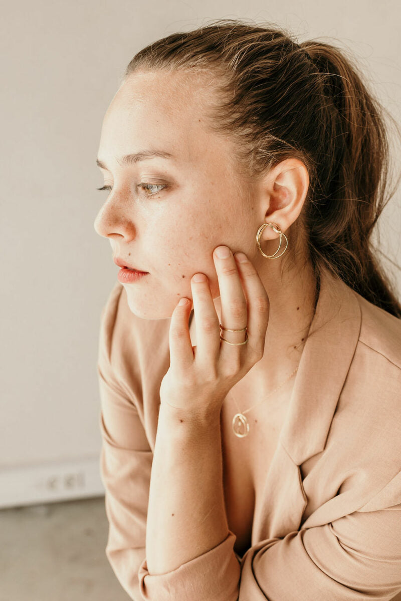 Boucles d'oreilles Cercles