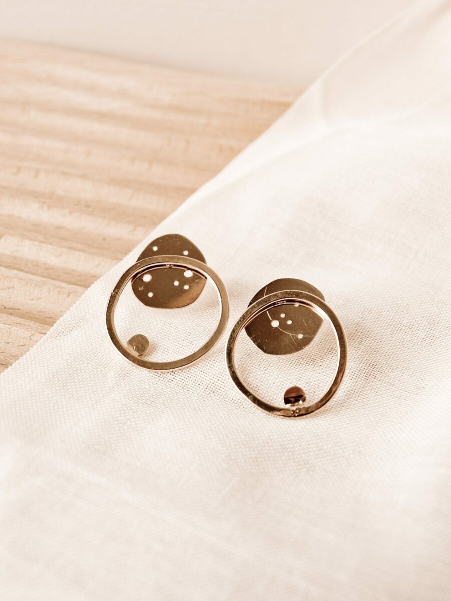 Boucles d'oreilles Encerclé