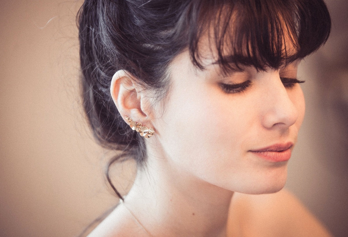 Ear cuff clip d'oreille Eucalypto