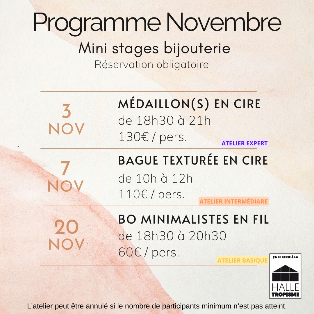 Ateliers bijoux montpellier