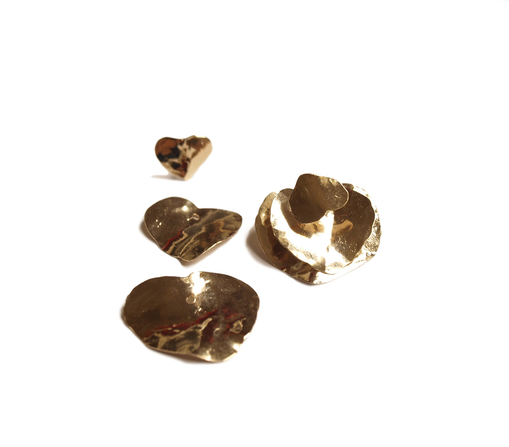 Boucles d'oreilles ear jackets Eucalypto