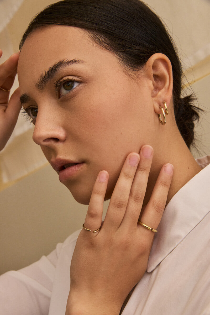 Bague épurée Sésame
