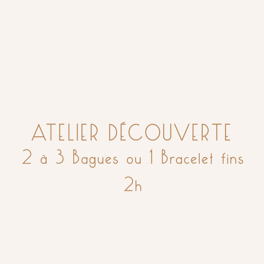 ATELIER DÉCOUVERTE