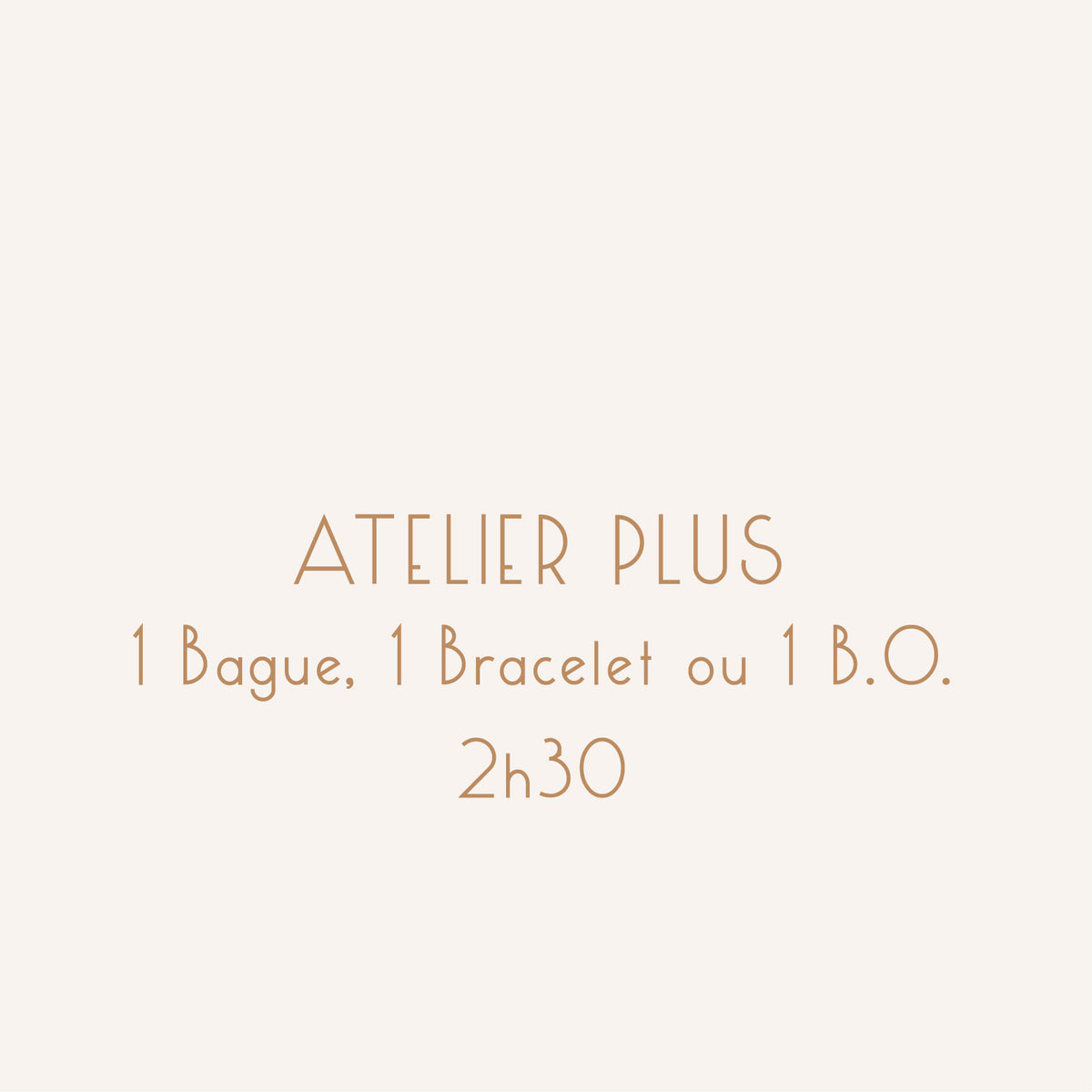 ATELIER PLUS