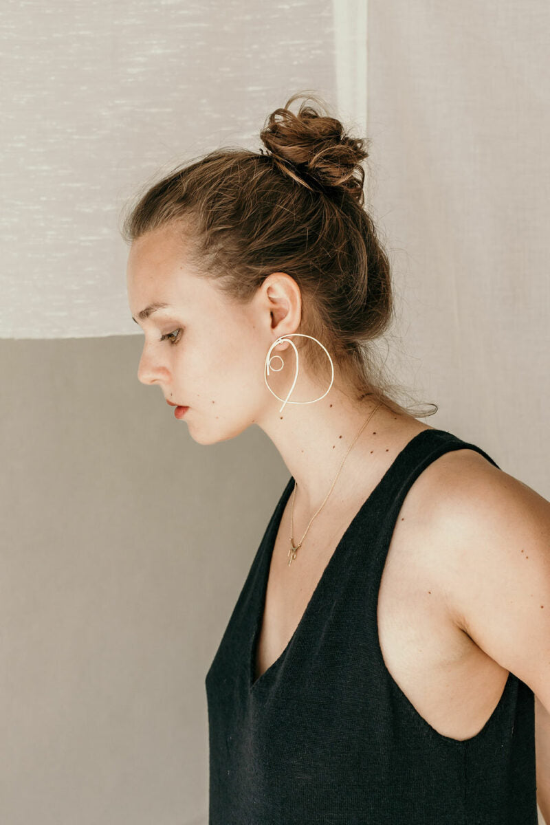 Maxi boucles d'oreilles Lunar
