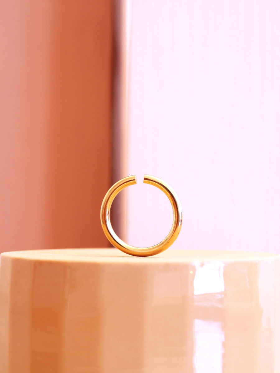 Bague épurée Sésame