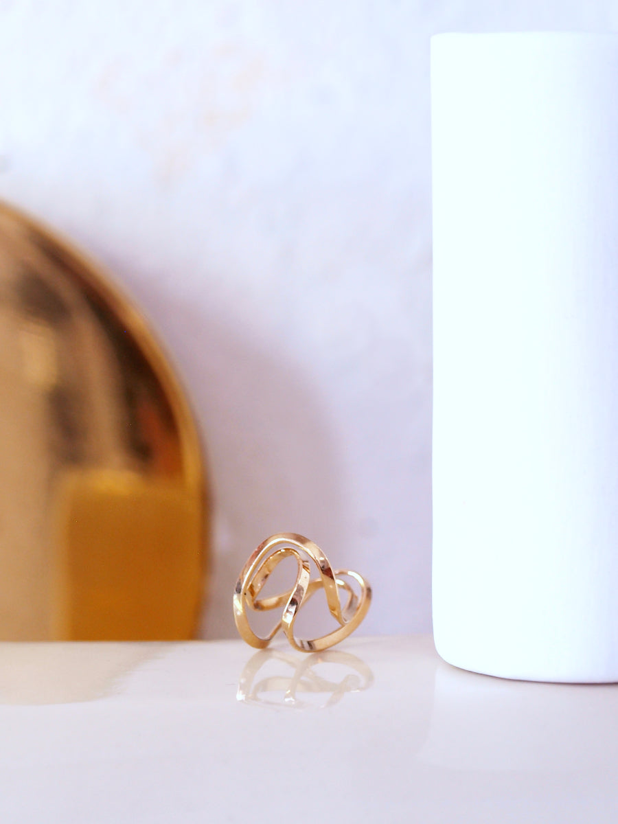 Earcuff sculptural Khalis