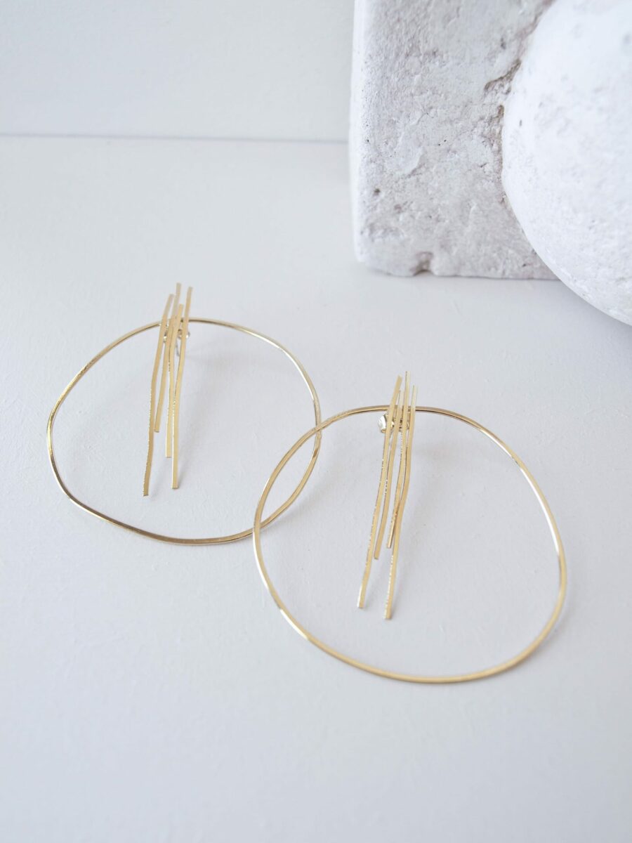 Boucles d'oreilles Segment