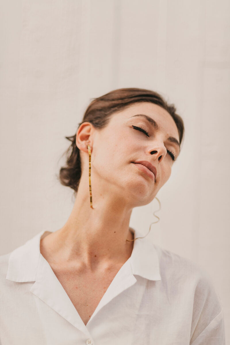 Maxi boucles d'oreilles Ribbon