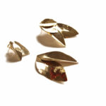 Boucles d'oreilles grandes feuilles ear jacket