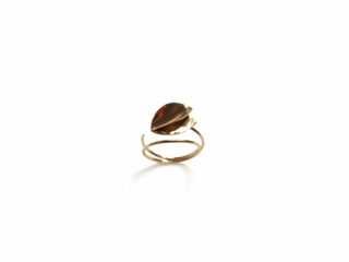 bague feuille