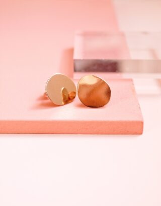 boucles d’oreilles rondes graphiques