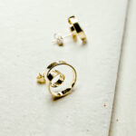 Boucle d'oreilles ruban ribbon