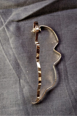 Maxi boucles d'oreilles abstraites