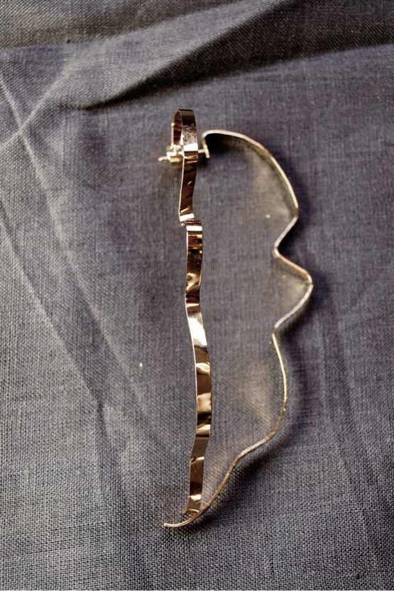 Maxi boucles d'oreilles abstraites