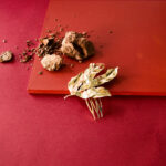 peigne feuille pivoine