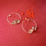 maxi boucles d'oreilles pétales noémie