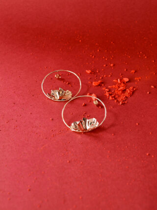 maxi boucles d'oreilles pétales noémie