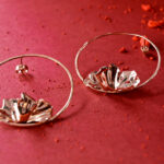 maxi boucles d'oreilles pétales noémie