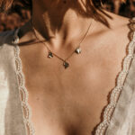collier pétales Coral