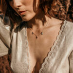 collier pétales Coral
