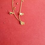 collier pétales Coral