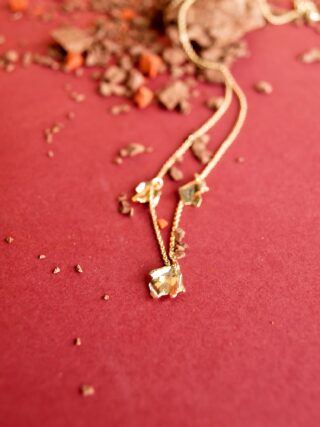 collier pétales Coral