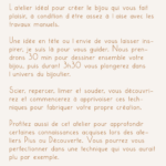 ATELIER PERSONNALISÉ – Image 2