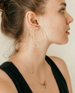 maxi boucles d'oreilles graphiques lunar unfold