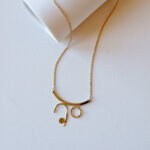 collier graphique lunar