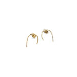 boucles d'oreilles minimalistes l'Arc