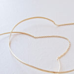 bracelet minimaliste l'or l'azur