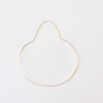 bracelet minimaliste l'or l'azur