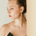boucles d'oreille goutte minimaliste