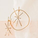maxi boucle d'oreille étoile minimaliste