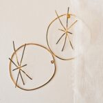 maxi boucle d'oreille étoile minimaliste