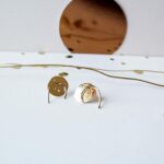 Boucle d'oreille originale or
