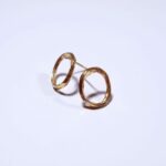 boucles d'oreille recyclées