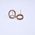 boucles d'oreille recyclées