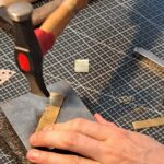 06/12 Bague large texturée