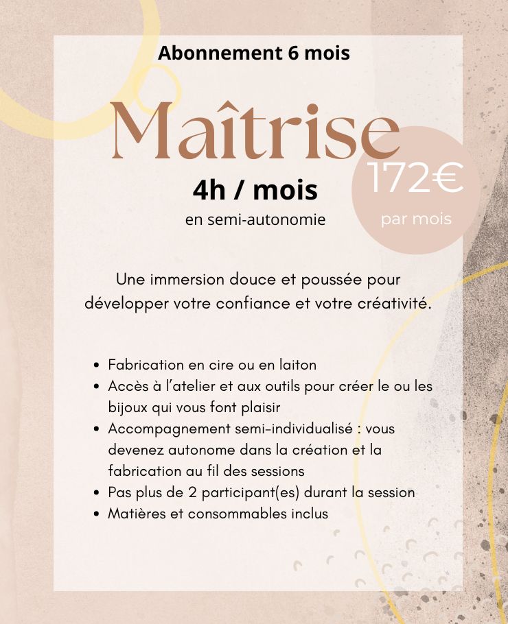 abonnement atelier création montpellier